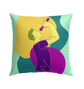 Singing Guy Outdoor Pillow - Beyond T-shirts